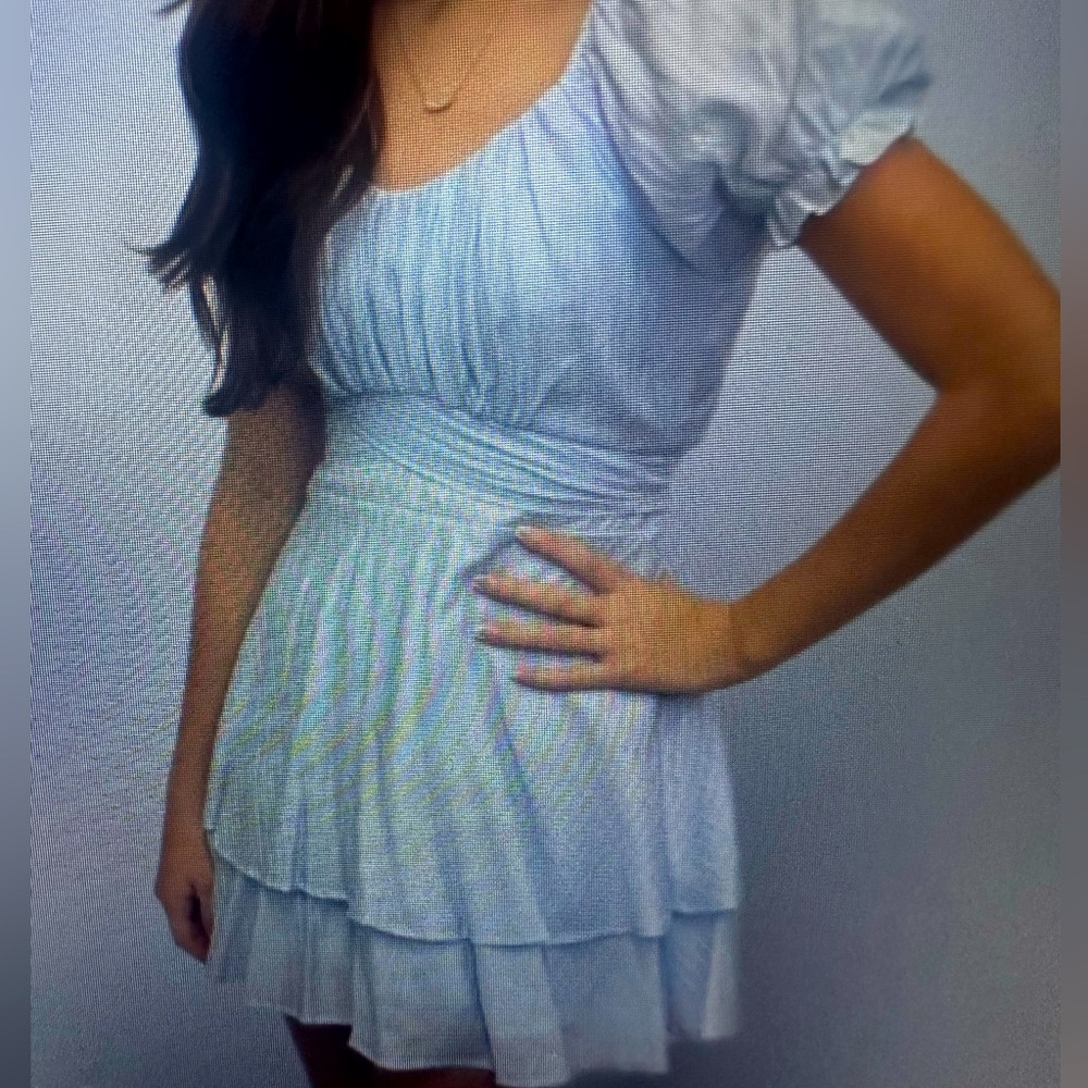 KatirJNYC Girls XL (12-14) Delilah Short Sleeve and Flare Dress.